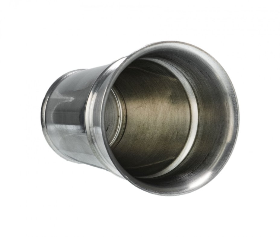 Бокал наградной с гравировкой  "Стрельба. 1975. 10 место", олово, фирма "Frieling Zinn", Германия, 1970-1975 гг.