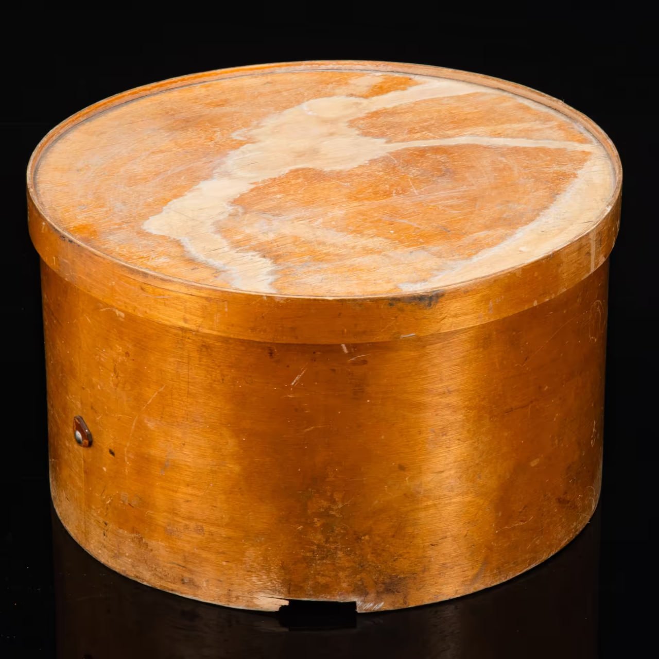 Коробка шляпная "Grand Prix Paris-1900", дерево, лак, металл, Лютерма (Luterma), Таллинская фанерно-мебельная фабрика Лютера, Российская империя, 1900-1915 гг.