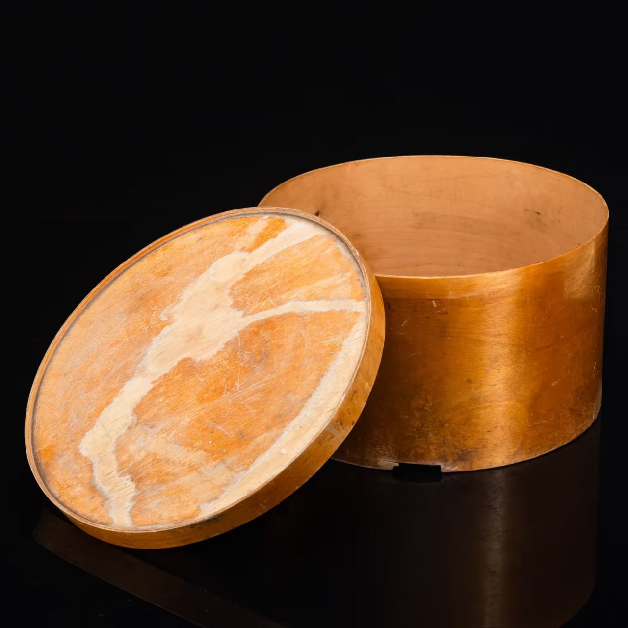 Коробка шляпная "Grand Prix Paris-1900", дерево, лак, металл, Лютерма (Luterma), Таллинская фанерно-мебельная фабрика Лютера, Российская империя, 1900-1915 гг.