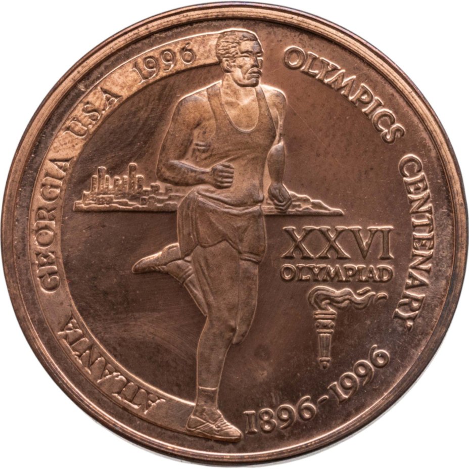 Танзания 2000 шиллингов (shillingi) 1996 XXVI летние Олимпийские игры, Атланта 1996 г. - бег (большой герб)