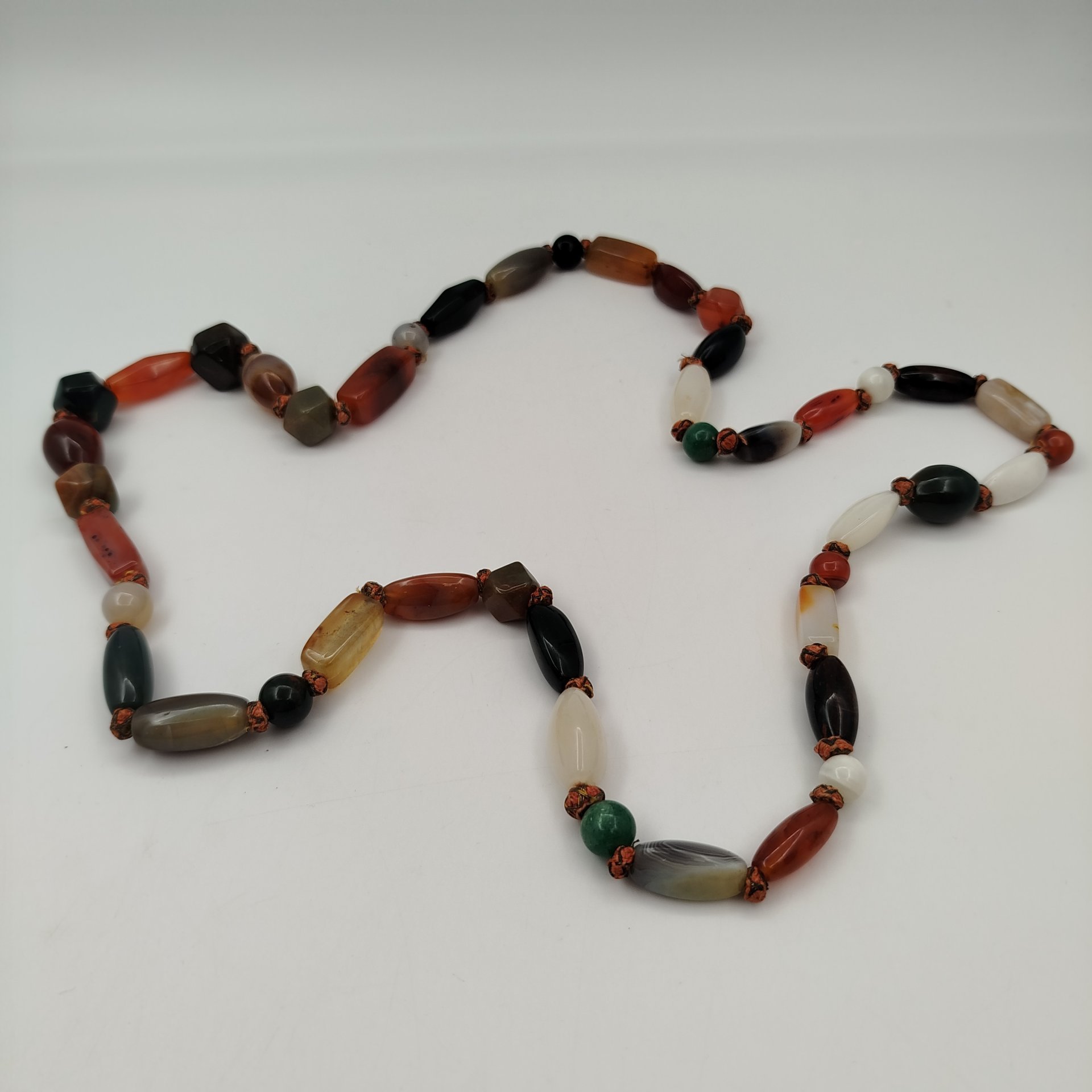 Винтажные бусы, металл, поделочный камень, СССР, 1970-1990 гг.