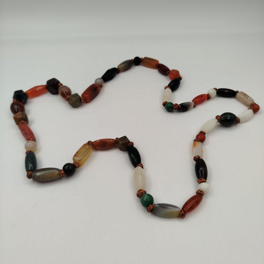 Винтажные бусы, металл, поделочный камень, СССР, 1970-1990 гг.