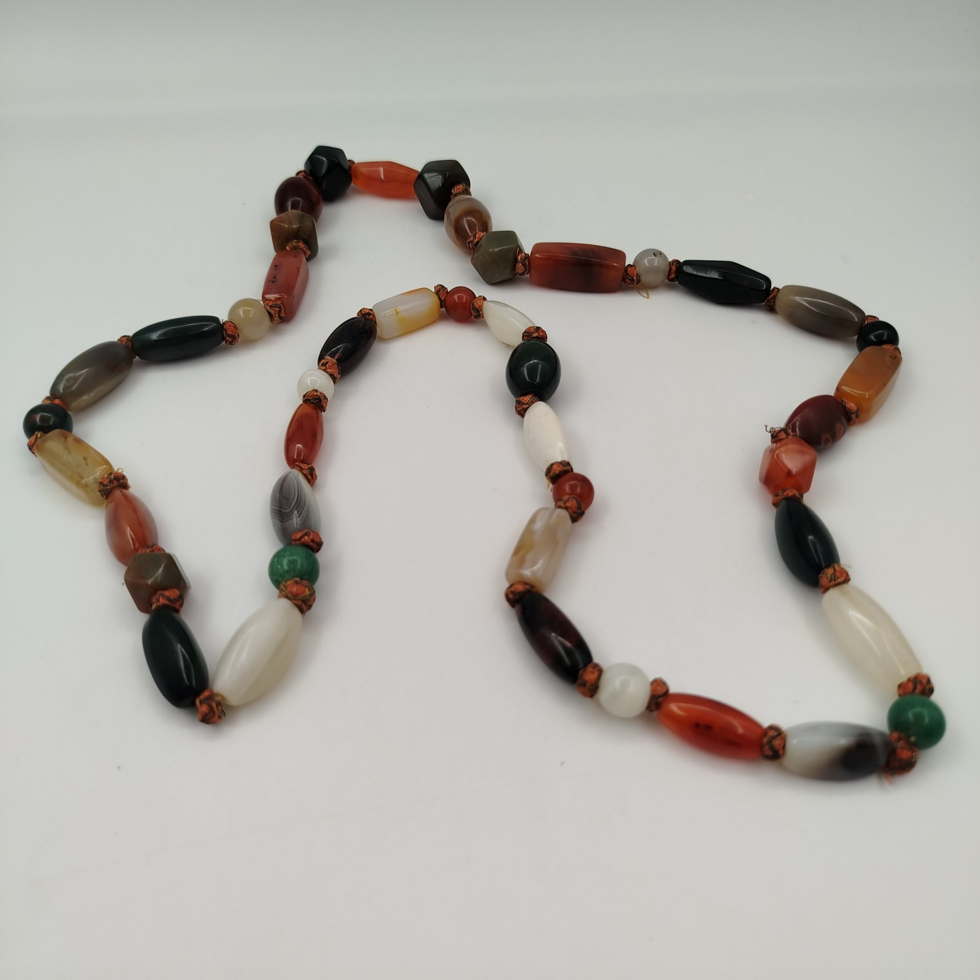 Винтажные бусы, металл, поделочный камень, СССР, 1970-1990 гг.