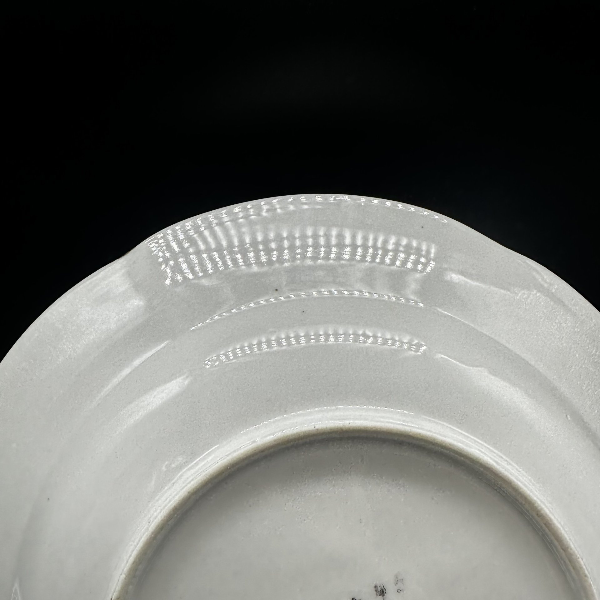 Тарелка с цветочным декором, фарфор, деколь, золочение, Chodziez, Польша, 1980-1990 гг.