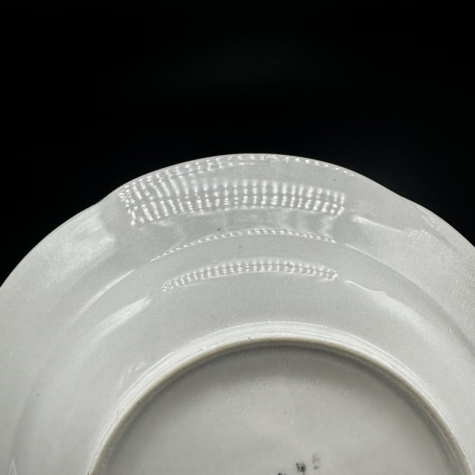 Тарелка с цветочным декором, фарфор, деколь, золочение, Chodziez, Польша, 1980-1990 гг.