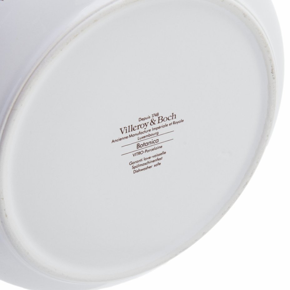 Салатник с изображением цветка вербейника из серии "Botanica", Villeroy & Boch