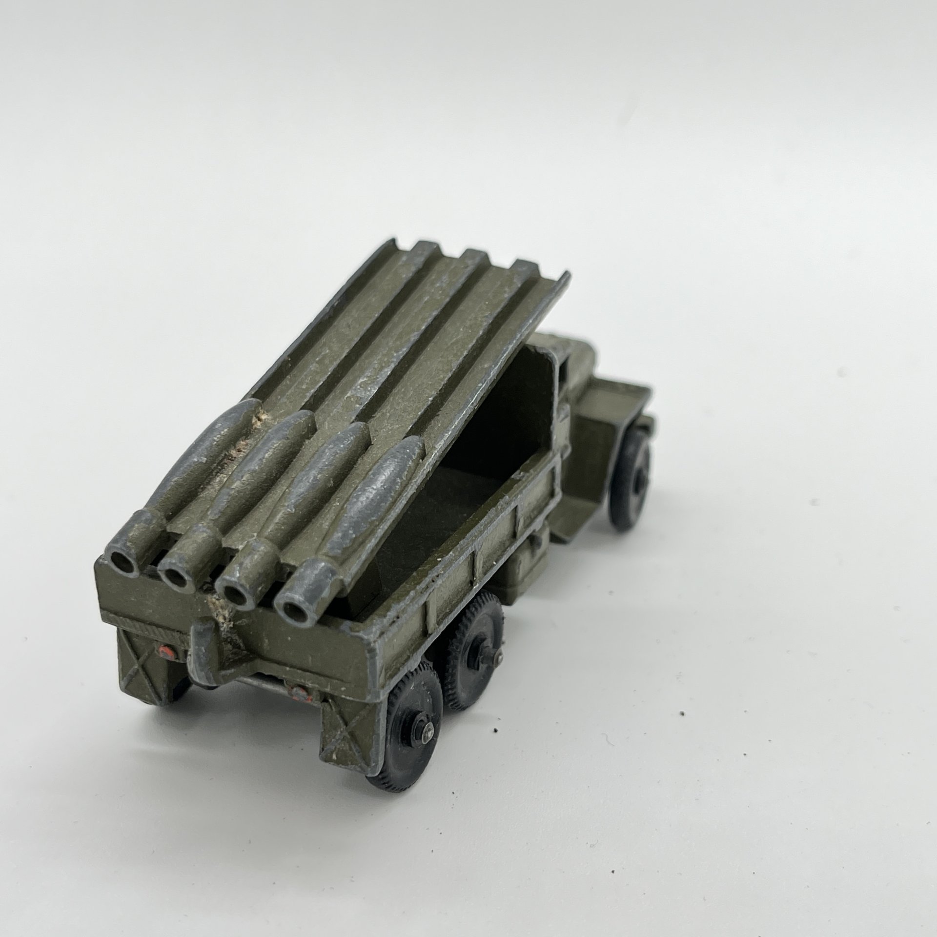 Масштабная модель "Миномет Катюша" из серии "Военная техника", металл, пластик, Тульский патронный завод (ТПЗ), СССР, 1970-1990 гг.