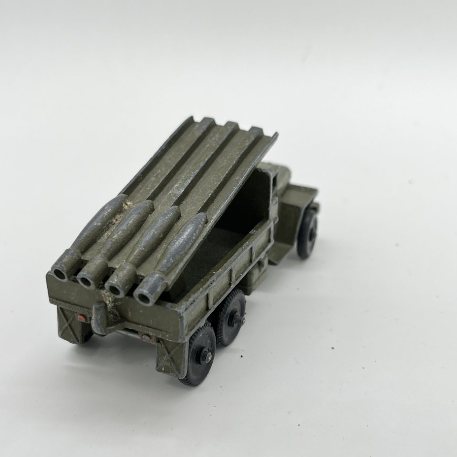 Масштабная модель "Миномет Катюша" из серии "Военная техника", металл, пластик, Тульский патронный завод (ТПЗ), СССР, 1970-1990 гг.