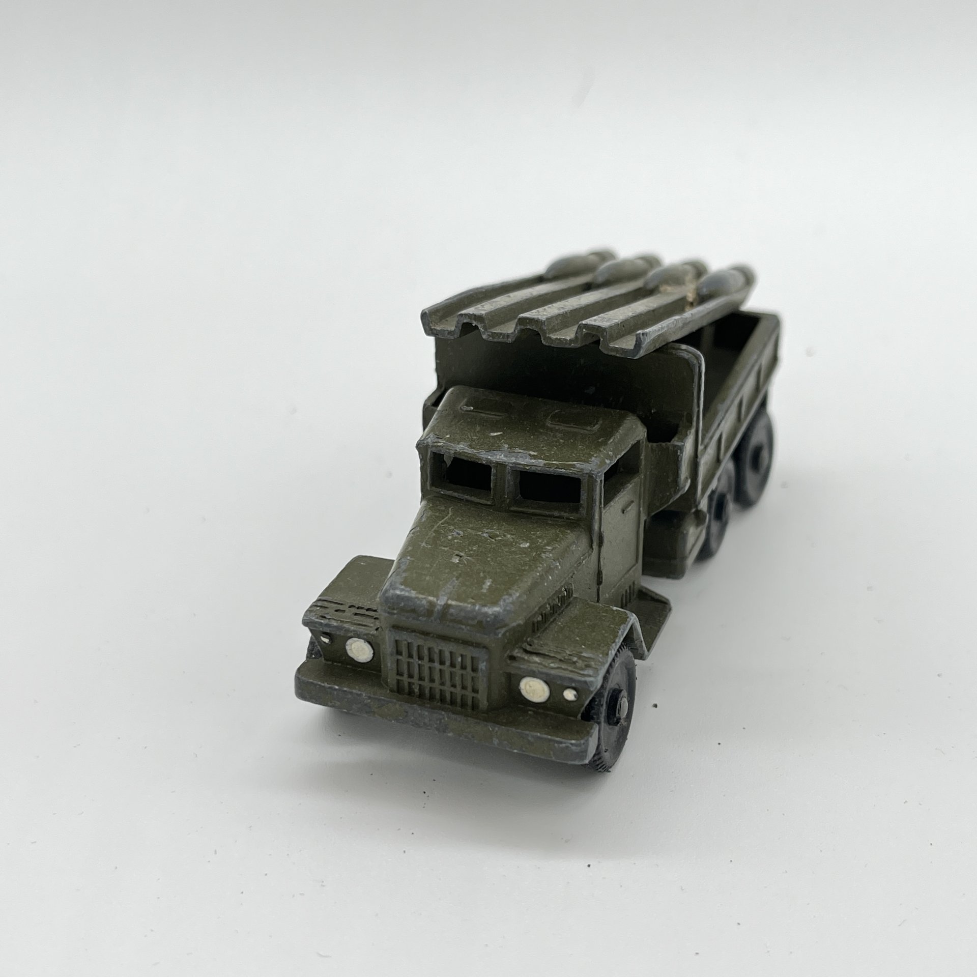 Масштабная модель "Миномет Катюша" из серии "Военная техника", металл, пластик, Тульский патронный завод (ТПЗ), СССР, 1970-1990 гг.