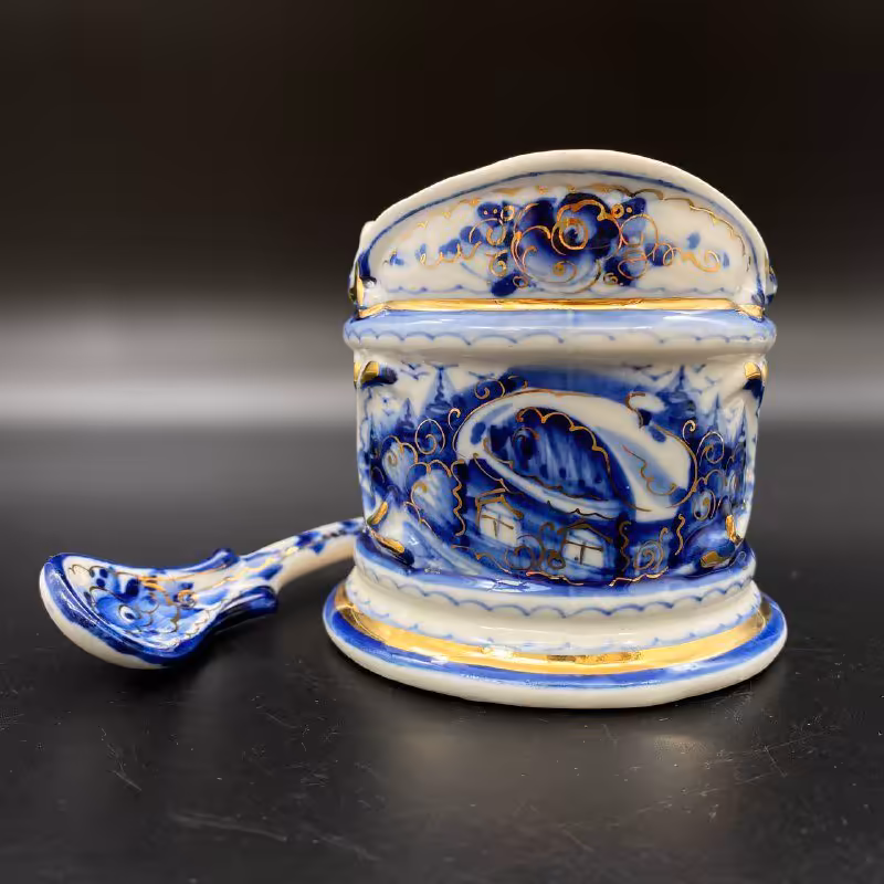Подстаканник с ложкой