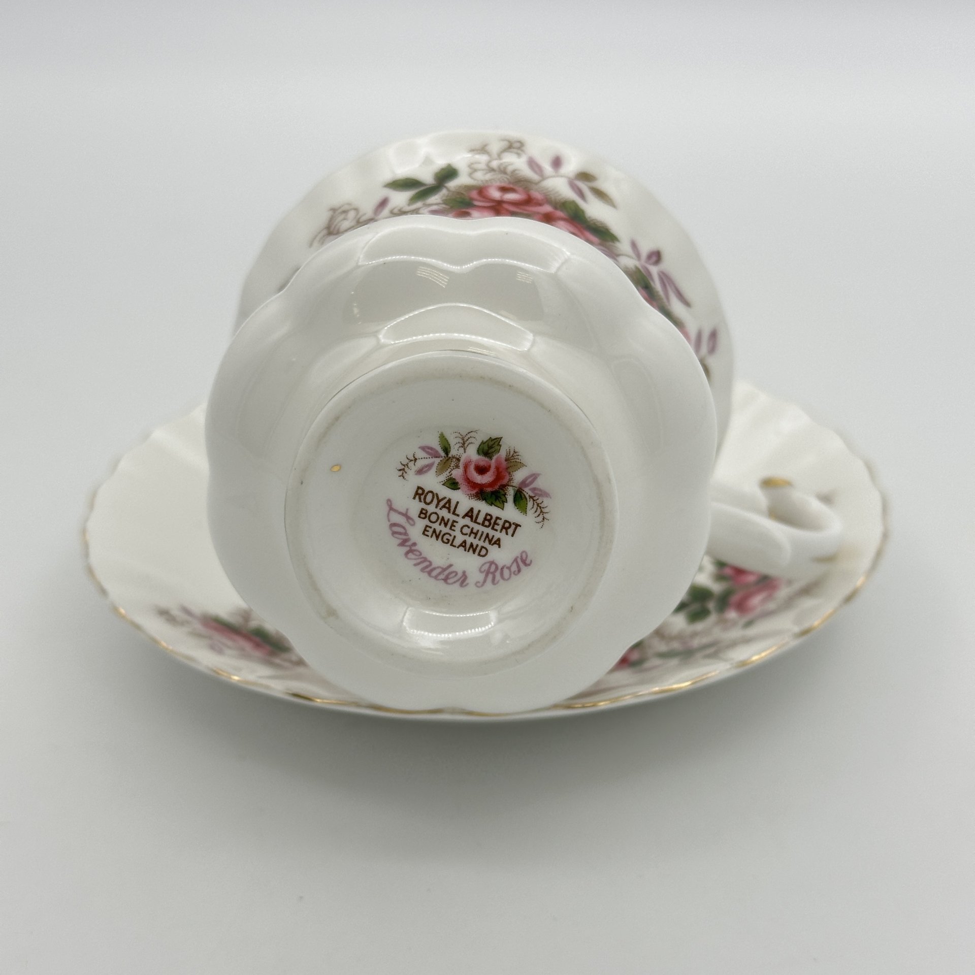 Кофейная пара "Lavender rose" ("Лавандовая роза"), Royal Albert