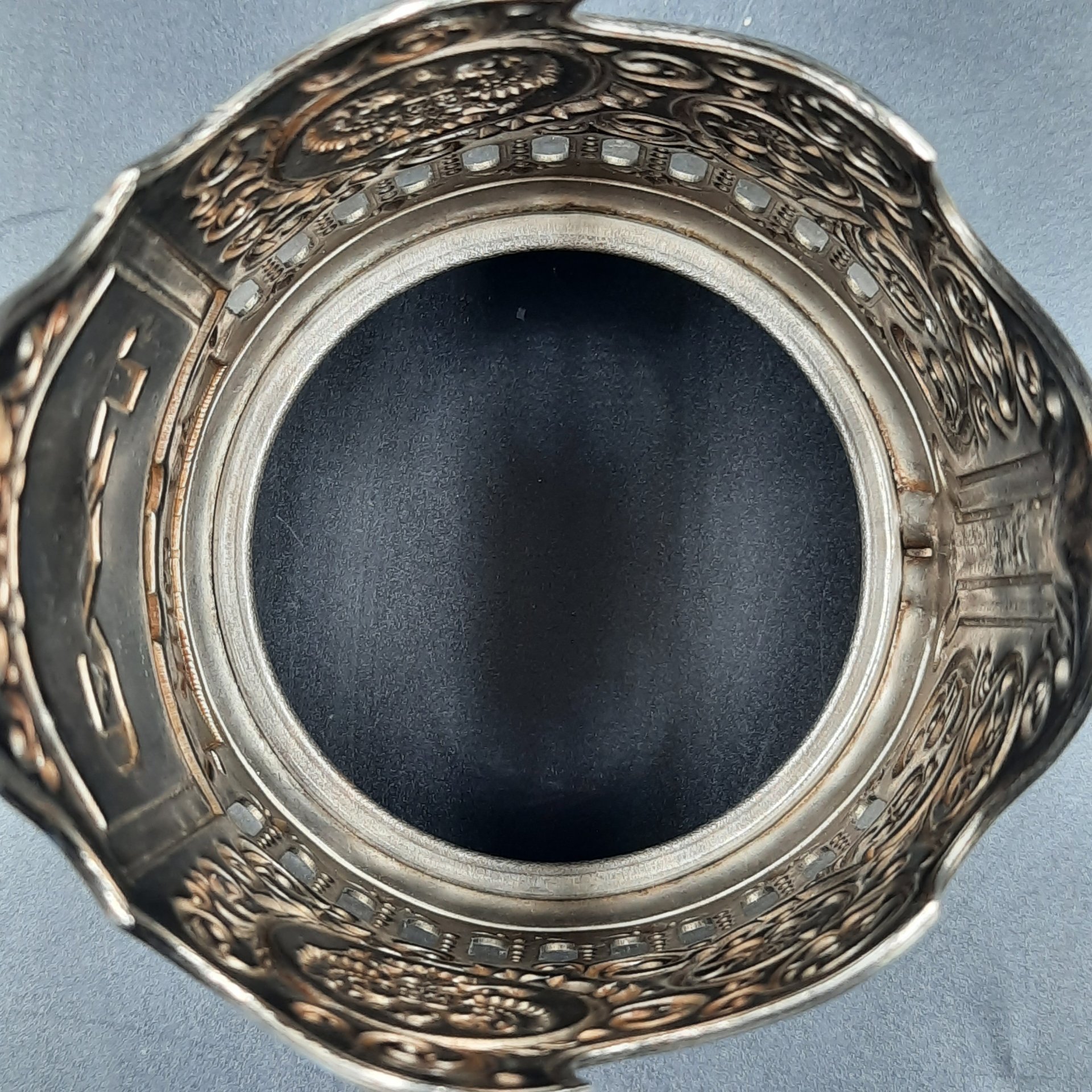 Подстаканник "РЖД", металл, Кольчугинский завод цветных металлов, Российская Федерация, 2010-2020 гг.