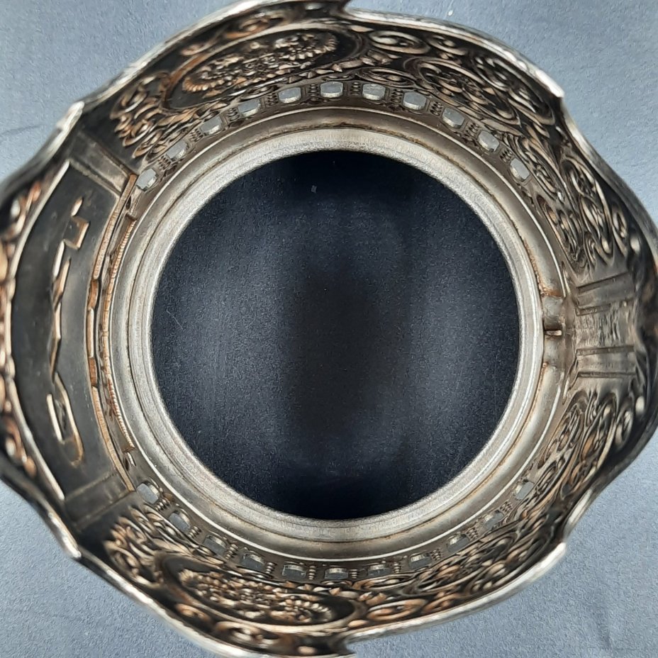 Подстаканник "РЖД", металл, Кольчугинский завод цветных металлов, Российская Федерация, 2010-2020 гг.