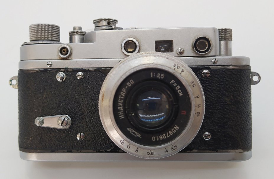 Фотоаппарат "Зоркий 2-С" с объективом "Индустар-50", Красногорский механический завод (КМЗ)