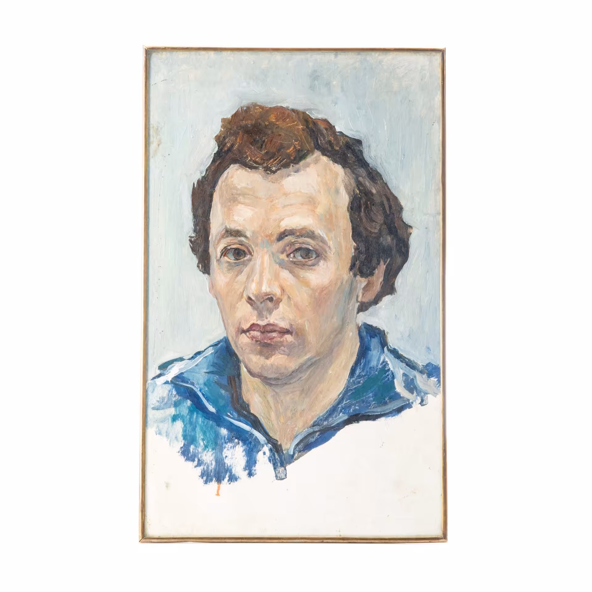Картина "Портрет мужчины", Саинчук Глеб Васильевич (Glebus Sainciuc, 1919-2012 гг.).