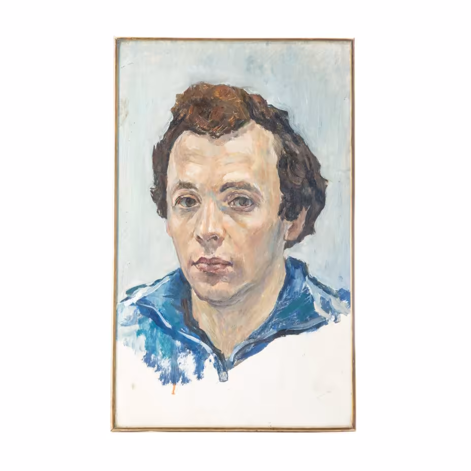 Картина "Портрет мужчины", Саинчук Глеб Васильевич (Glebus Sainciuc, 1919-2012 гг.).
