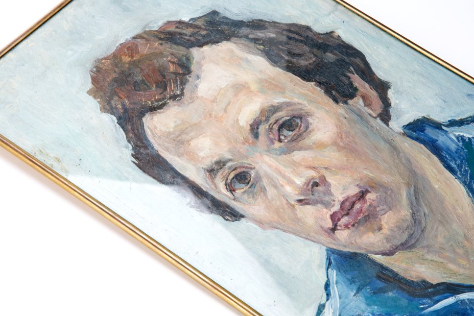 Картина "Портрет мужчины", Саинчук Глеб Васильевич (Glebus Sainciuc, 1919-2012 гг.).