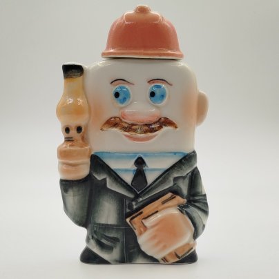 Штоф "Энергетик", ООО "Чайник", фарфор, роспись, Российская Федерация, 1990-2015 гг.