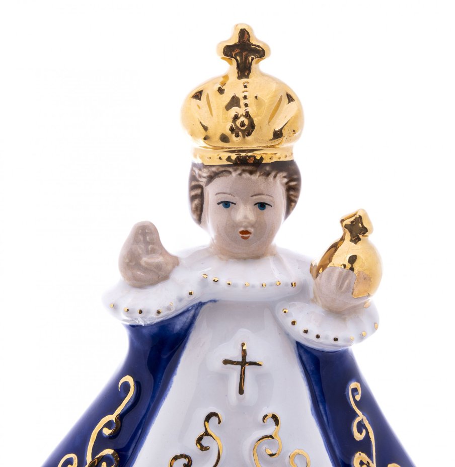 Статуэтка  "Маленький Иисус", фарфор, роспись, мануфактура "Aureta Figural", Чехия, 2000-2015 гг., Aureta Figural