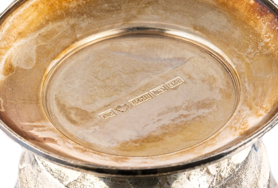 Кубок декоративный, серебро 813 пр. с золочением, Эстония, 1949 г.