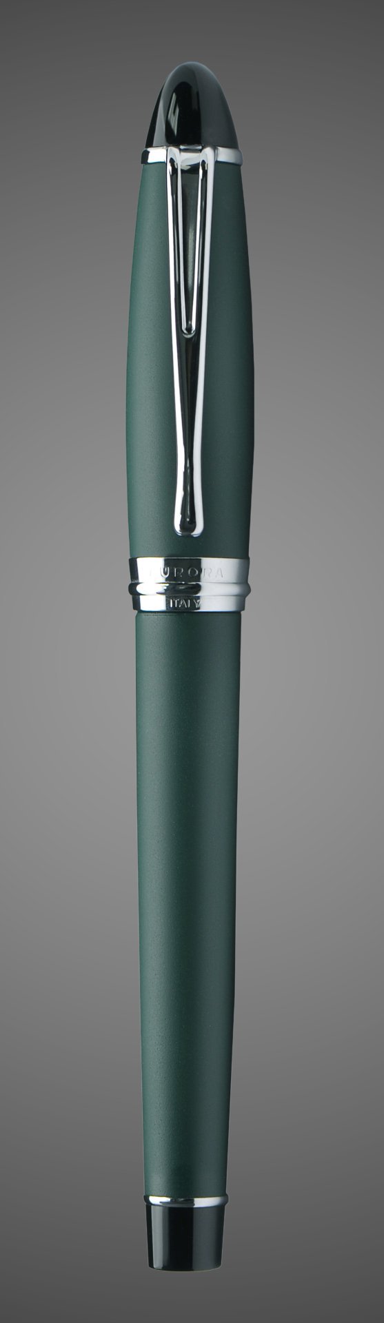 Ручка Роллер Aurora Ipsilon Satin, Green matt resin CT, Лаки и смолы: смола, хром