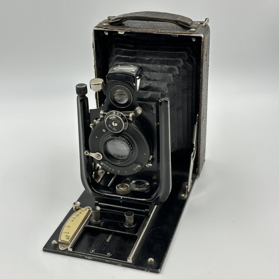 Фотоаппарат "Icar 180" с 7 пластинами в кофре, Carl Zeiss