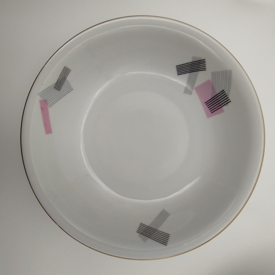 Набор из 2-х салатников с геометрическим декором, Cornelia Loucky Carlsbad