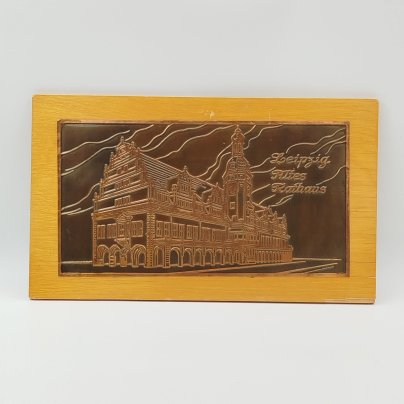 Панно настенное "Leipzig Altes Rathaus" ("Старая ратуша в Лейпциге)