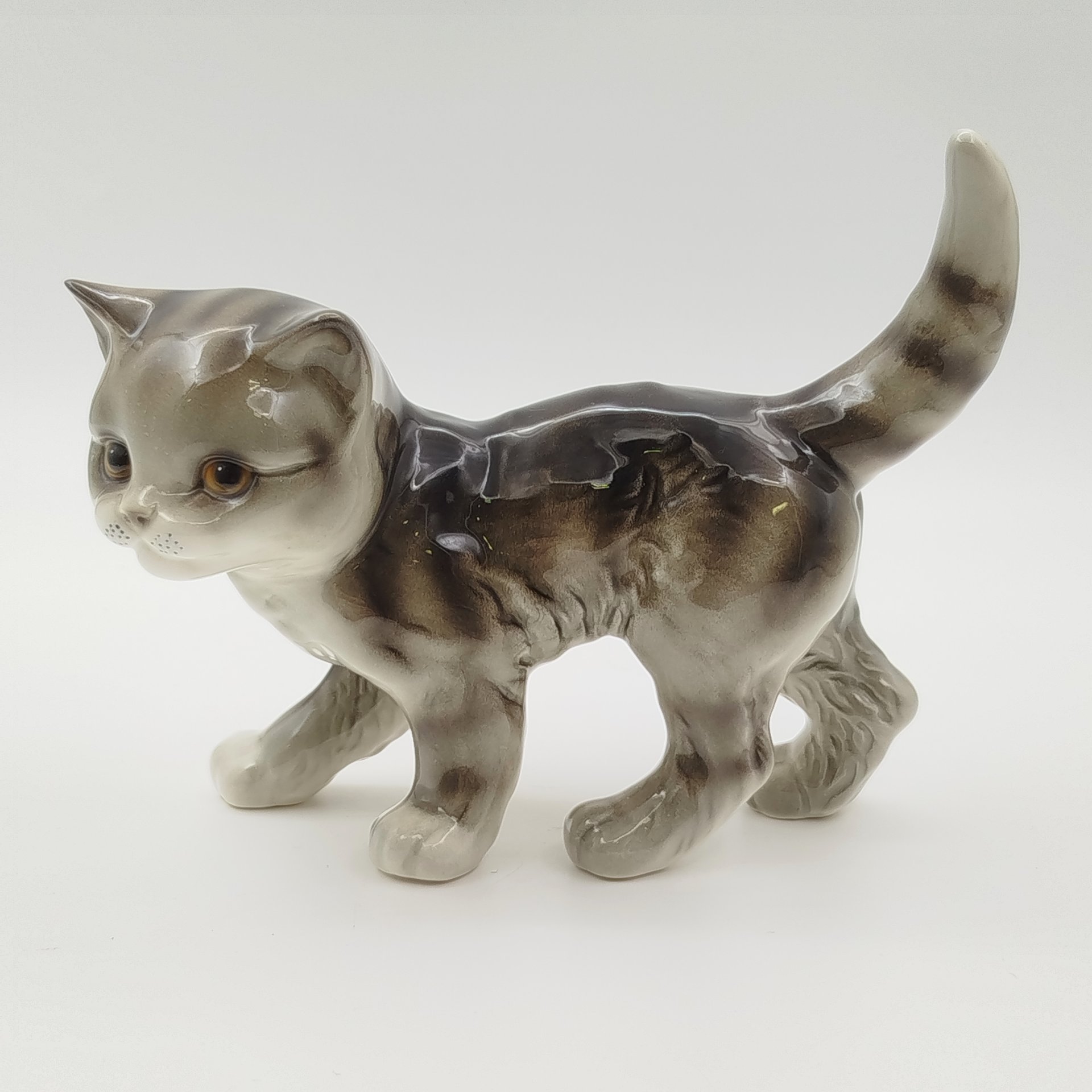 Статуэтка "Котенок", фарфор, роспись, Goebel, Германия, 1970-1990 гг.