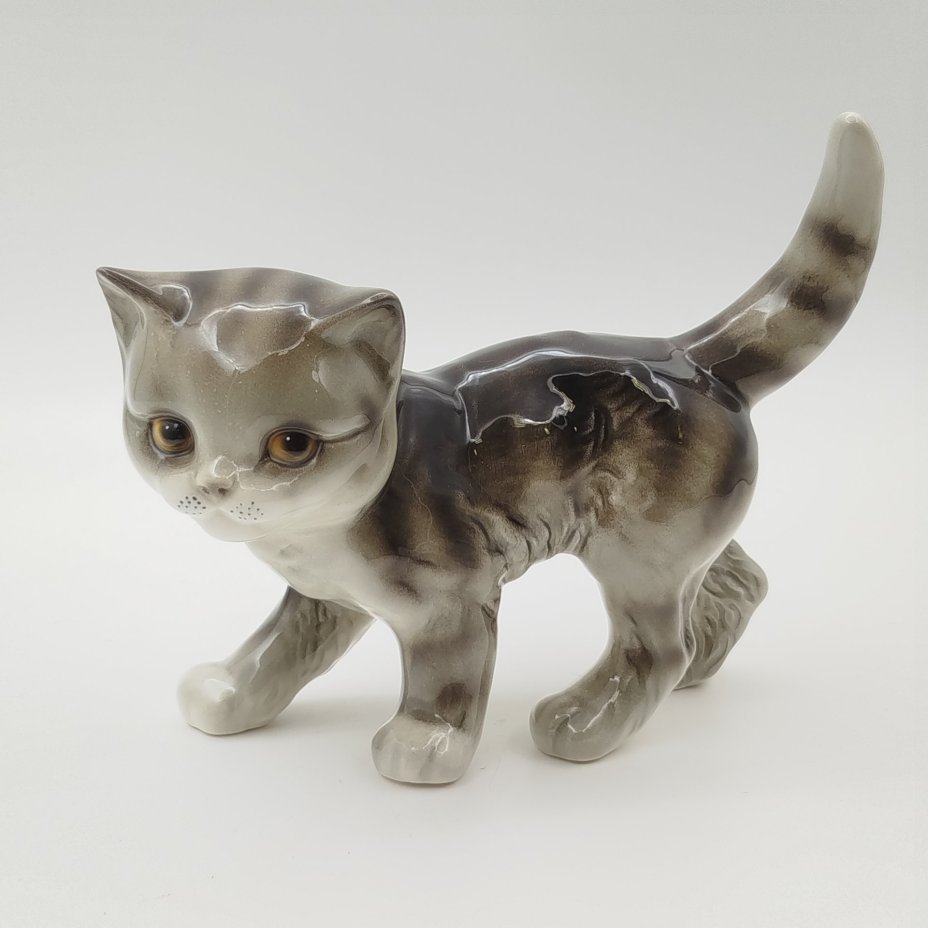 Статуэтка "Котенок", фарфор, роспись, Goebel, Германия, 1970-1990 гг.