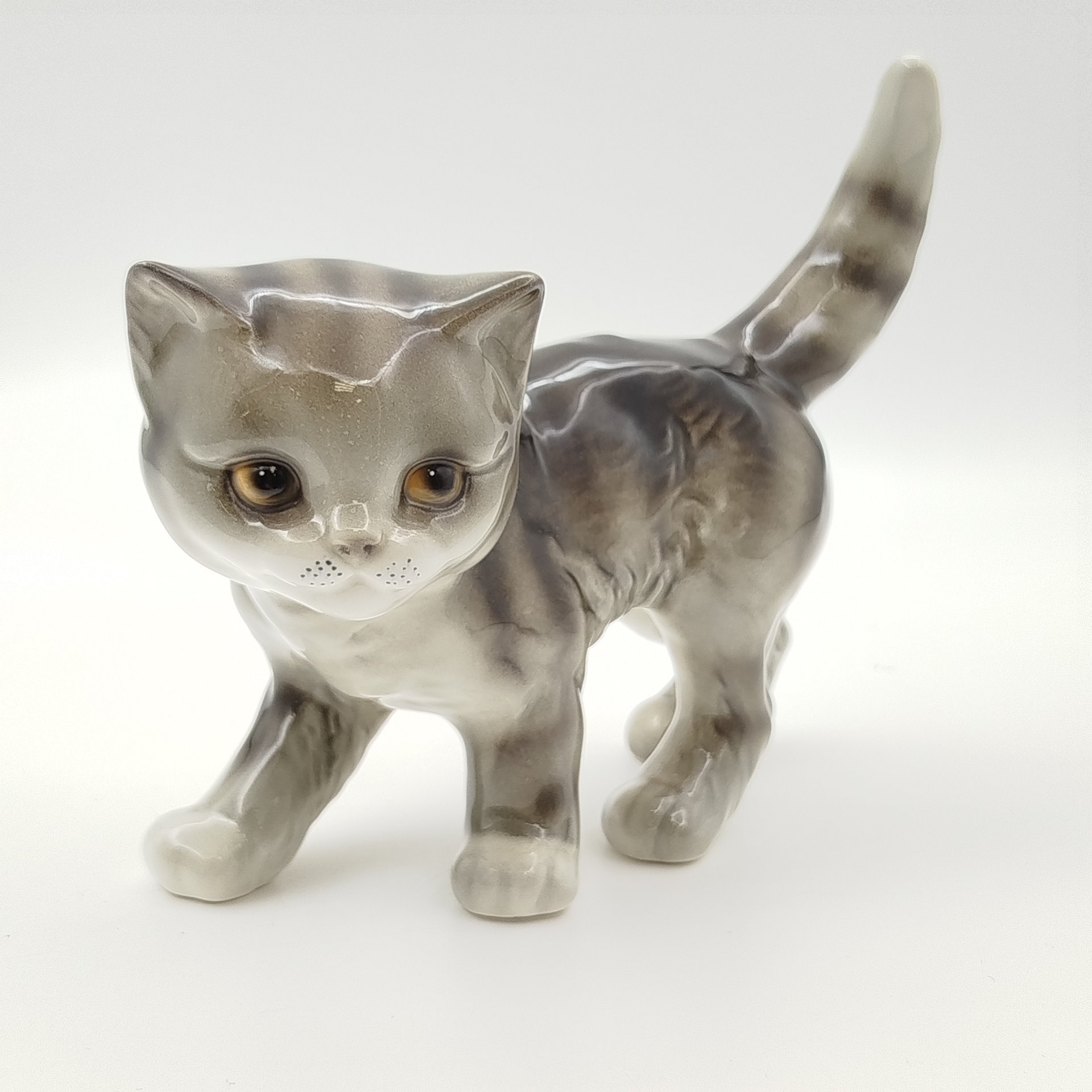 Статуэтка "Котенок", фарфор, роспись, Goebel, Германия, 1970-1990 гг.