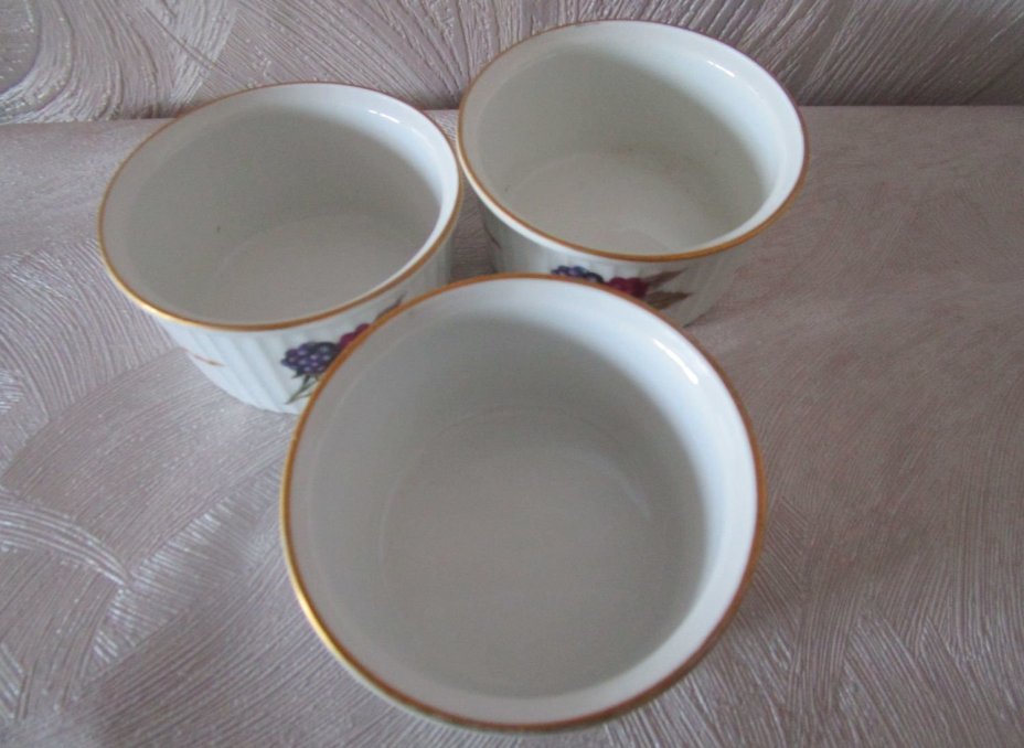 Набор кокотниц, 3 шт., Royal Worcester