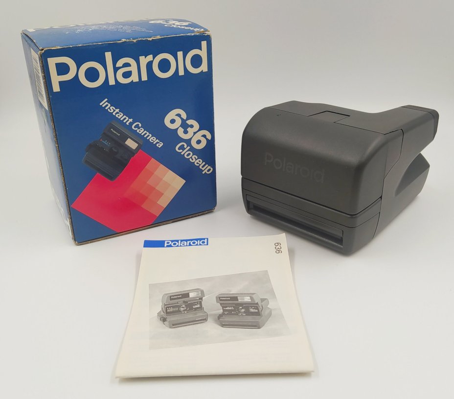 Фотоаппарат мгновенной печати "Polaroid 636 Close Up" в оригинальной коробке, Polaroid