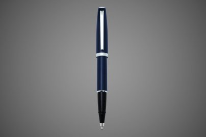 Ручка-роллер Aurora Style Resin Blue CT, в подарочной коробке, Лаки и смолы: смола, хром
