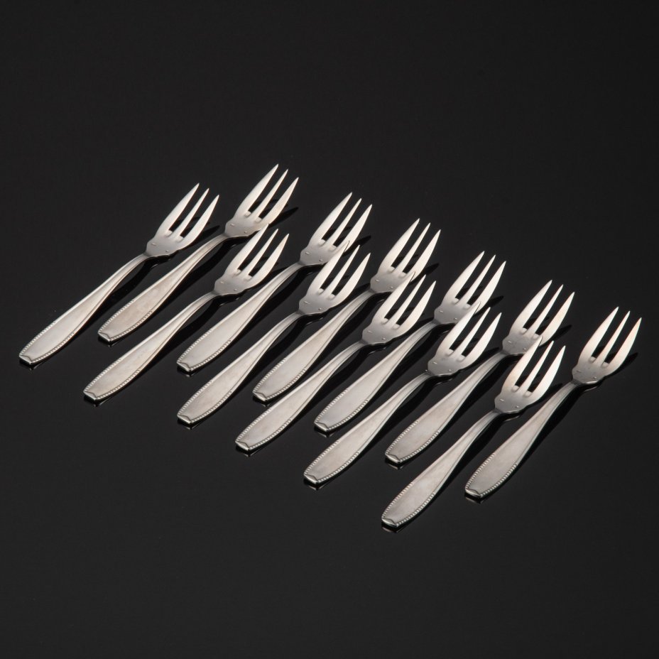 Набор из 12-ти вилок и ножей для рыбы в коробке