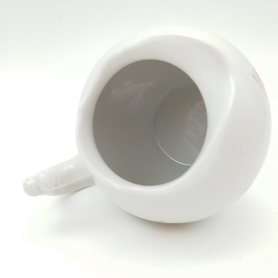 Молочник, фарфор, золочение, Дмитровский фарфоровый завод (ДФЗ Вербилки), СССР, 1954-1965 гг.