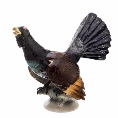 Статуэтка «Глухарь», Hertwig & Co.