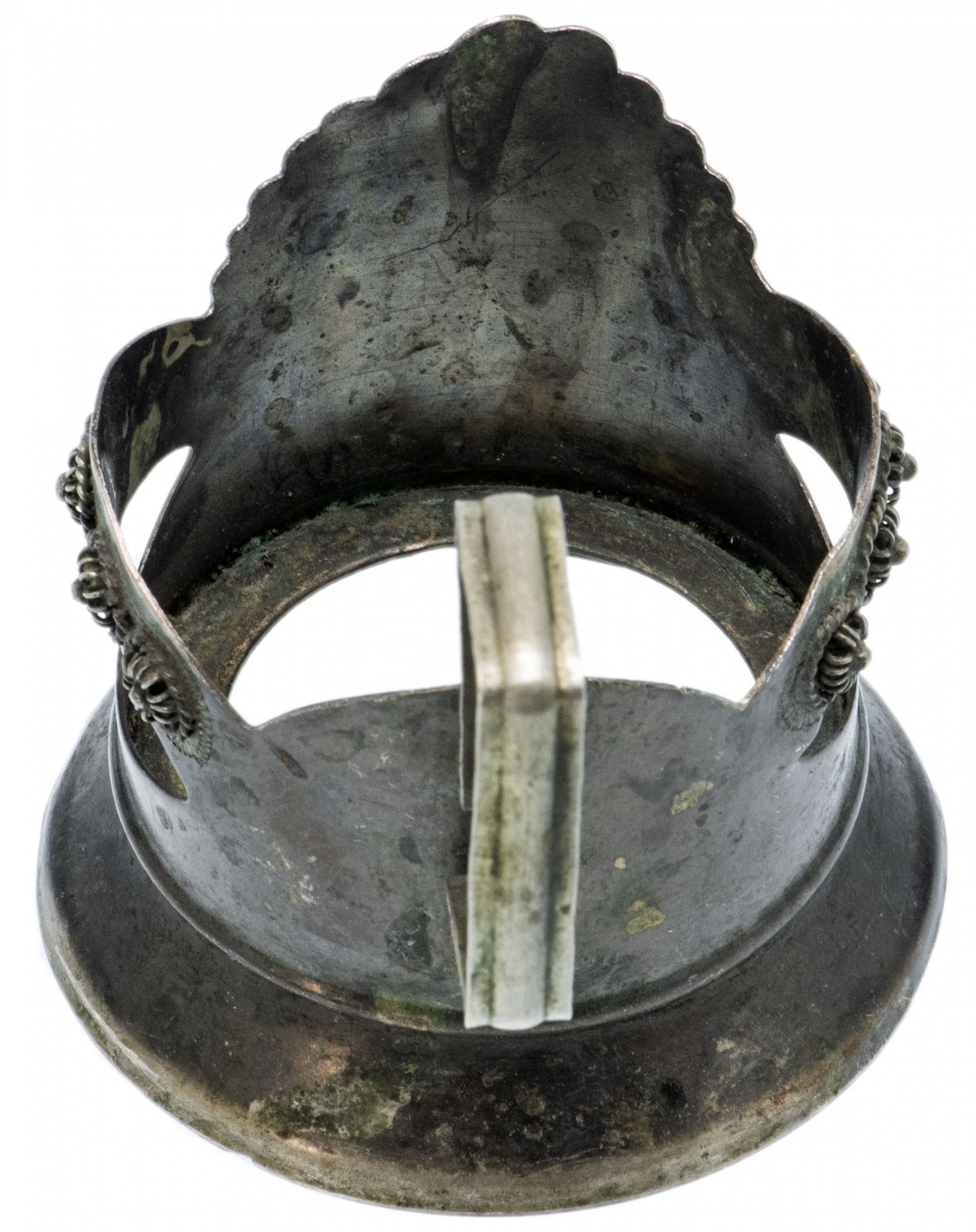 Подстаканник "Цветок", мельхиор, СССР, 1960-1970 гг.