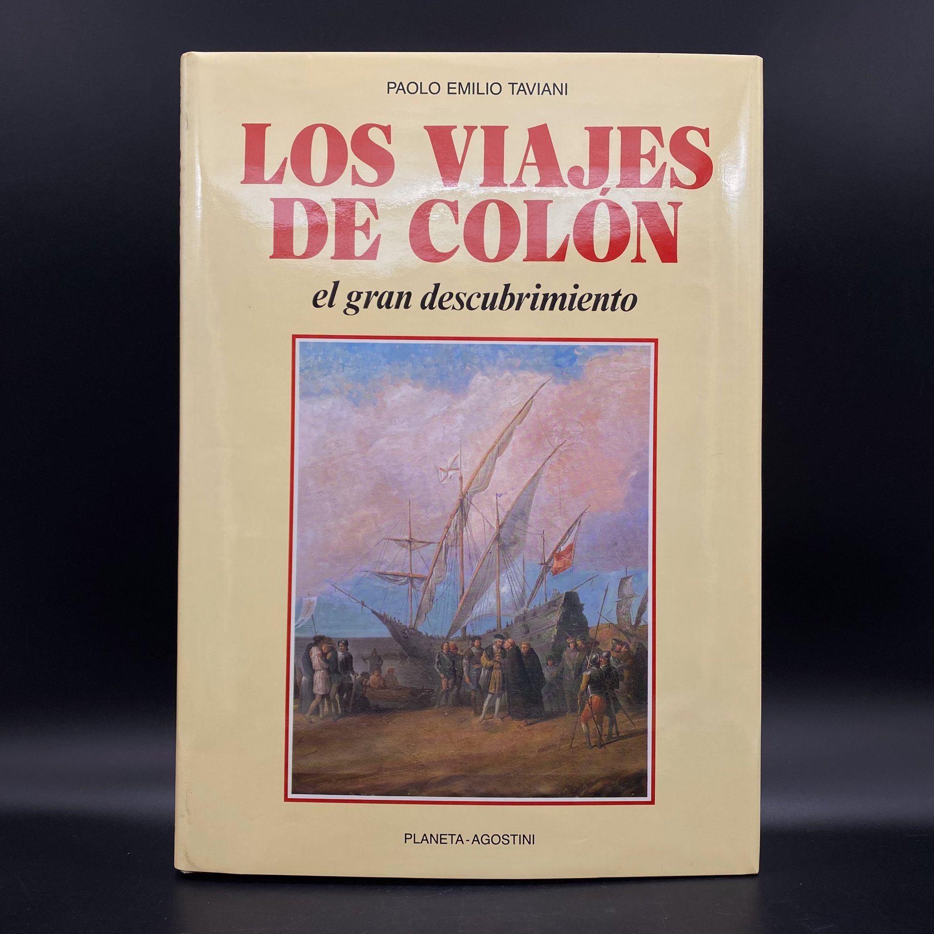 Набор из 2 книг "Los Viajes de Colon", Paolo Emilio Taviani, в коробке