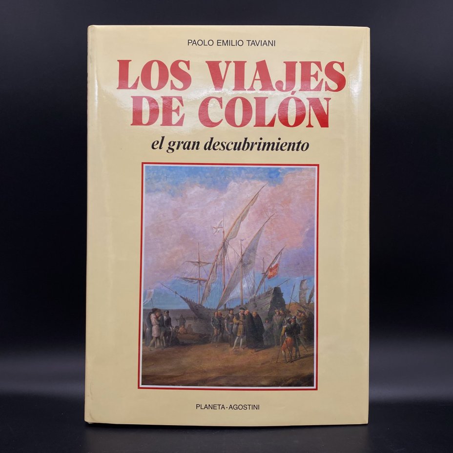 Набор из 2 книг "Los Viajes de Colon", Paolo Emilio Taviani, в коробке