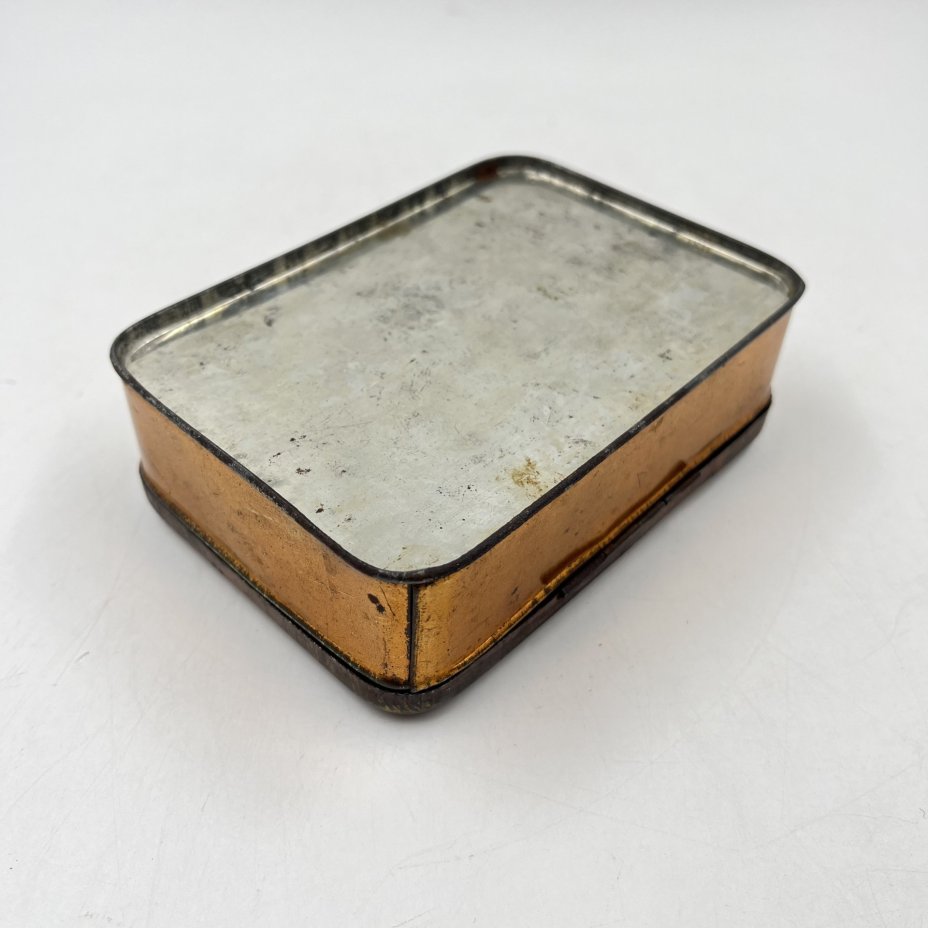 Коробочка из-под монпансье для хранения, жесть, РСФСР, 1950-1980 гг.