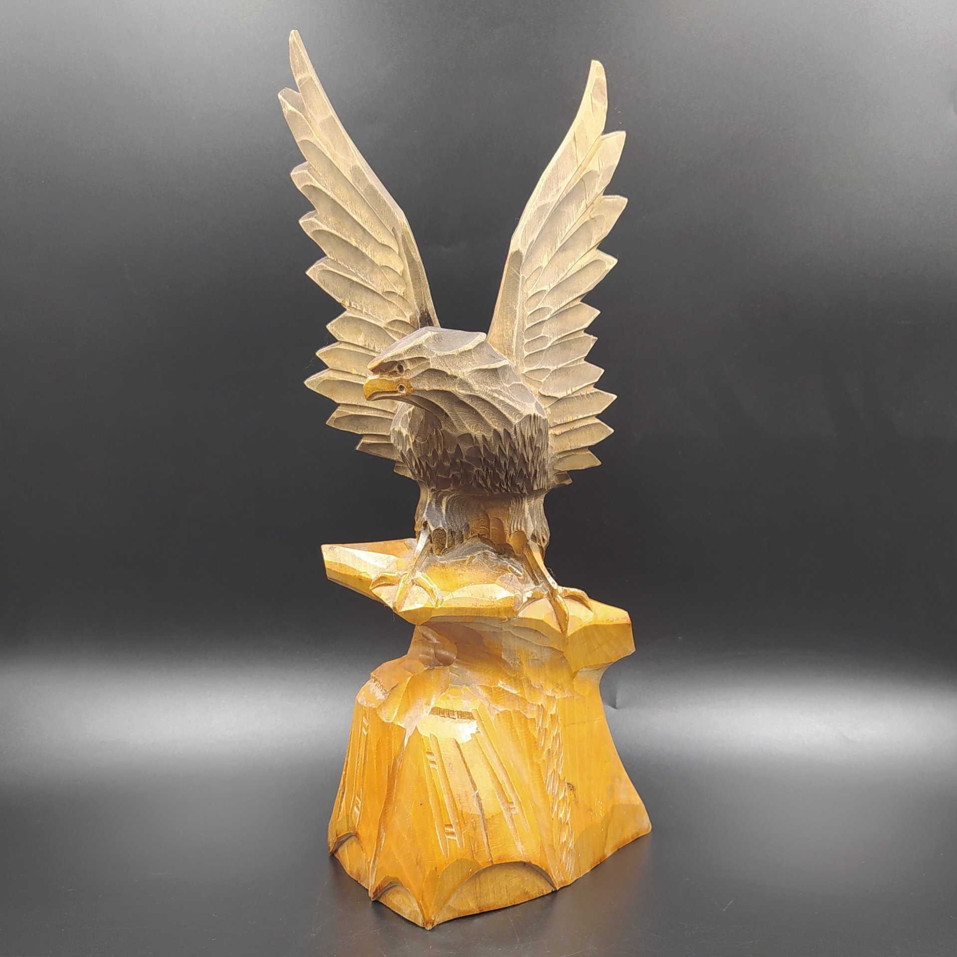 Статуэтка "Орел", дерево, резьба, СССР, 1970-1990 гг.