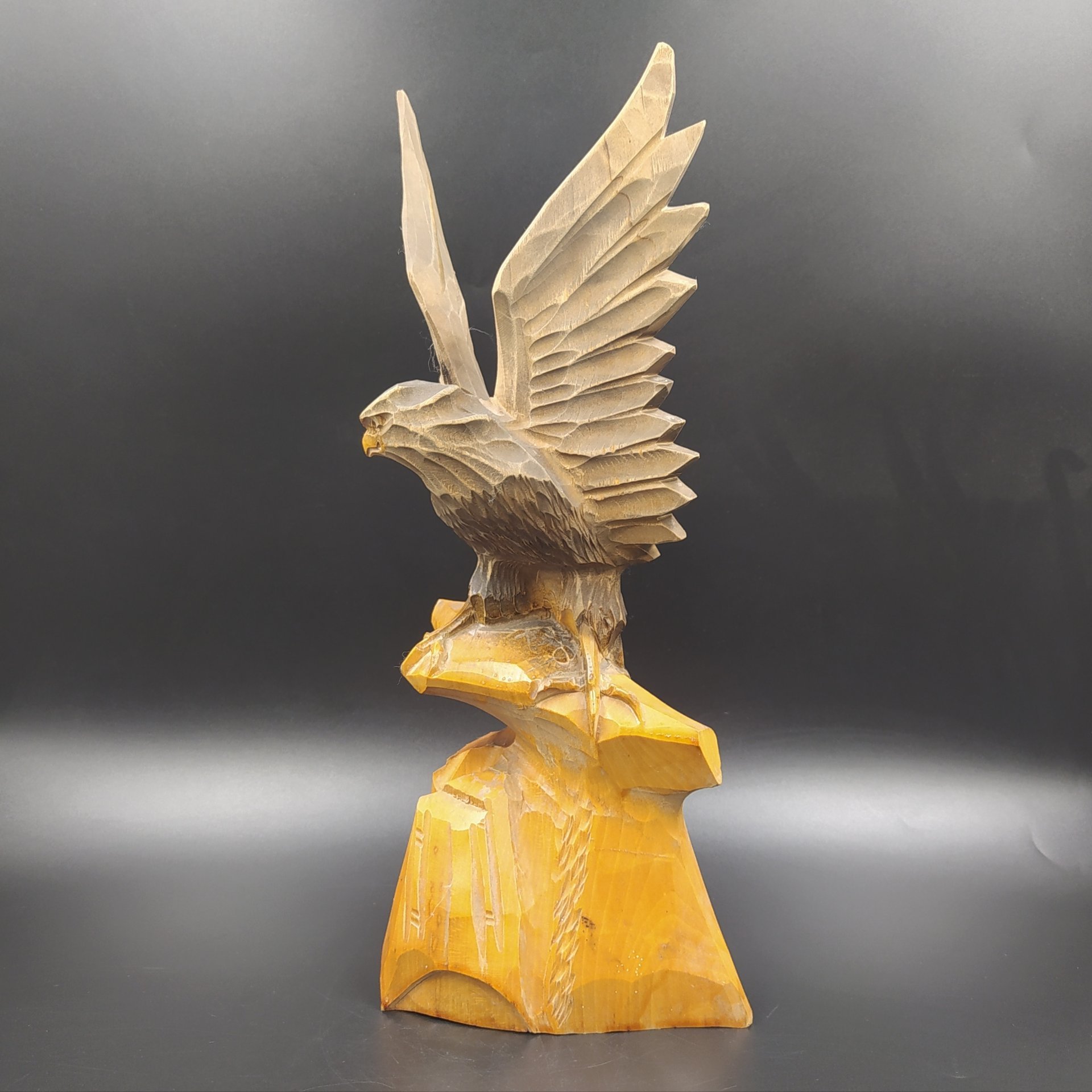Статуэтка "Орел", дерево, резьба, СССР, 1970-1990 гг.