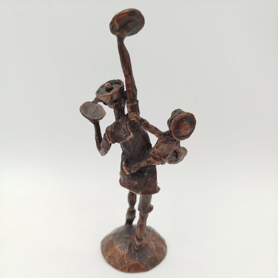 Статуэтка "Артисты цирка", Мастерская Da Vinci, бронза, литье, Нидерланды, 2010-2015 гг.