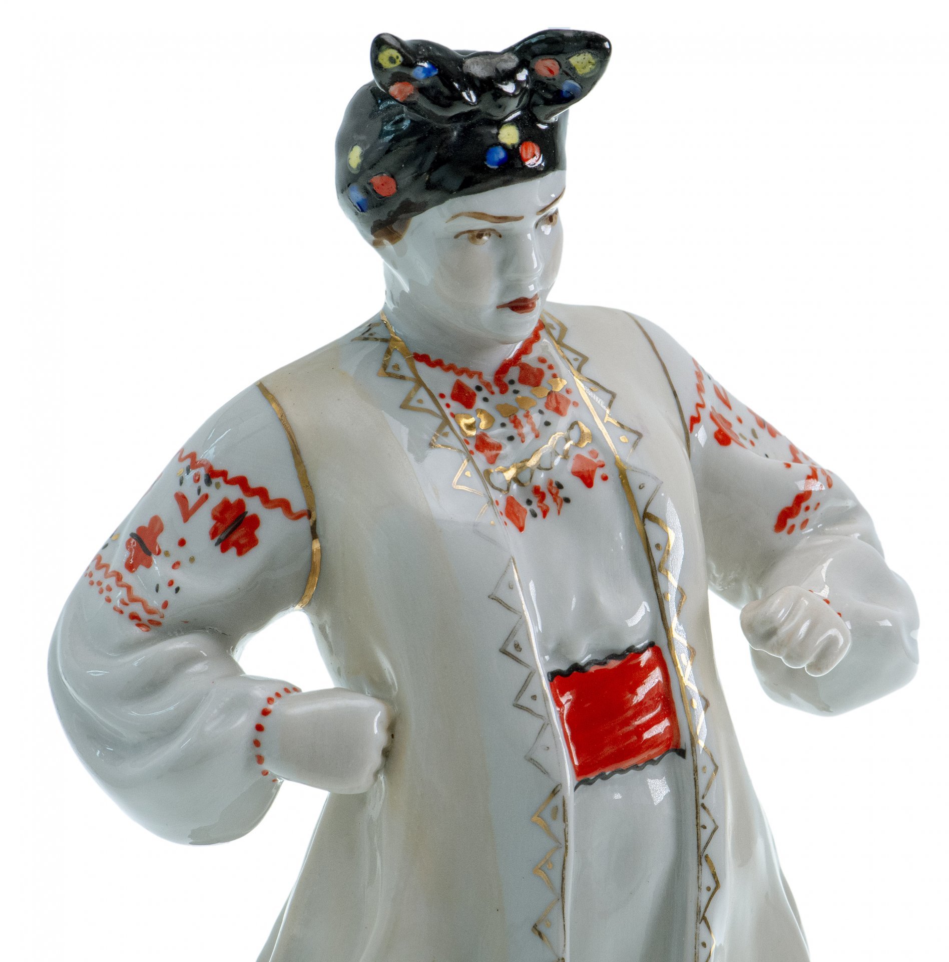 Статуэтка фарфоровая "Одарка", скульптор В.И. Щербина, «Киевский экспериментальный керамико-художественный завод», СССР, 1971-1991 гг.