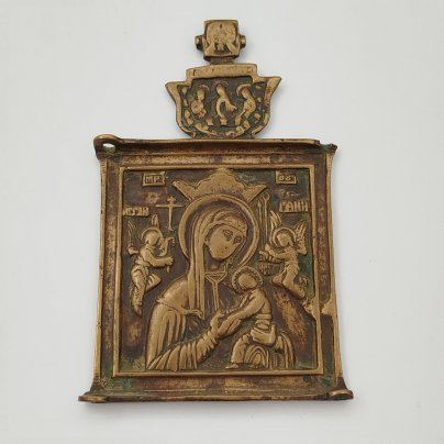 Центральная створка складня "Богоматерь Страстная"