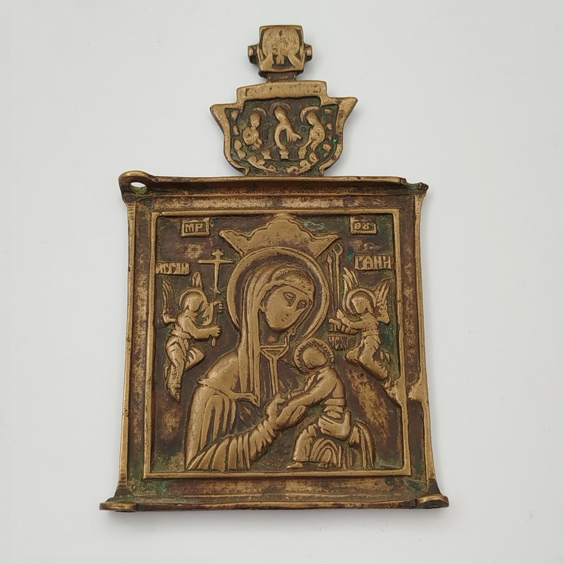 Центральная створка складня "Богоматерь Страстная"