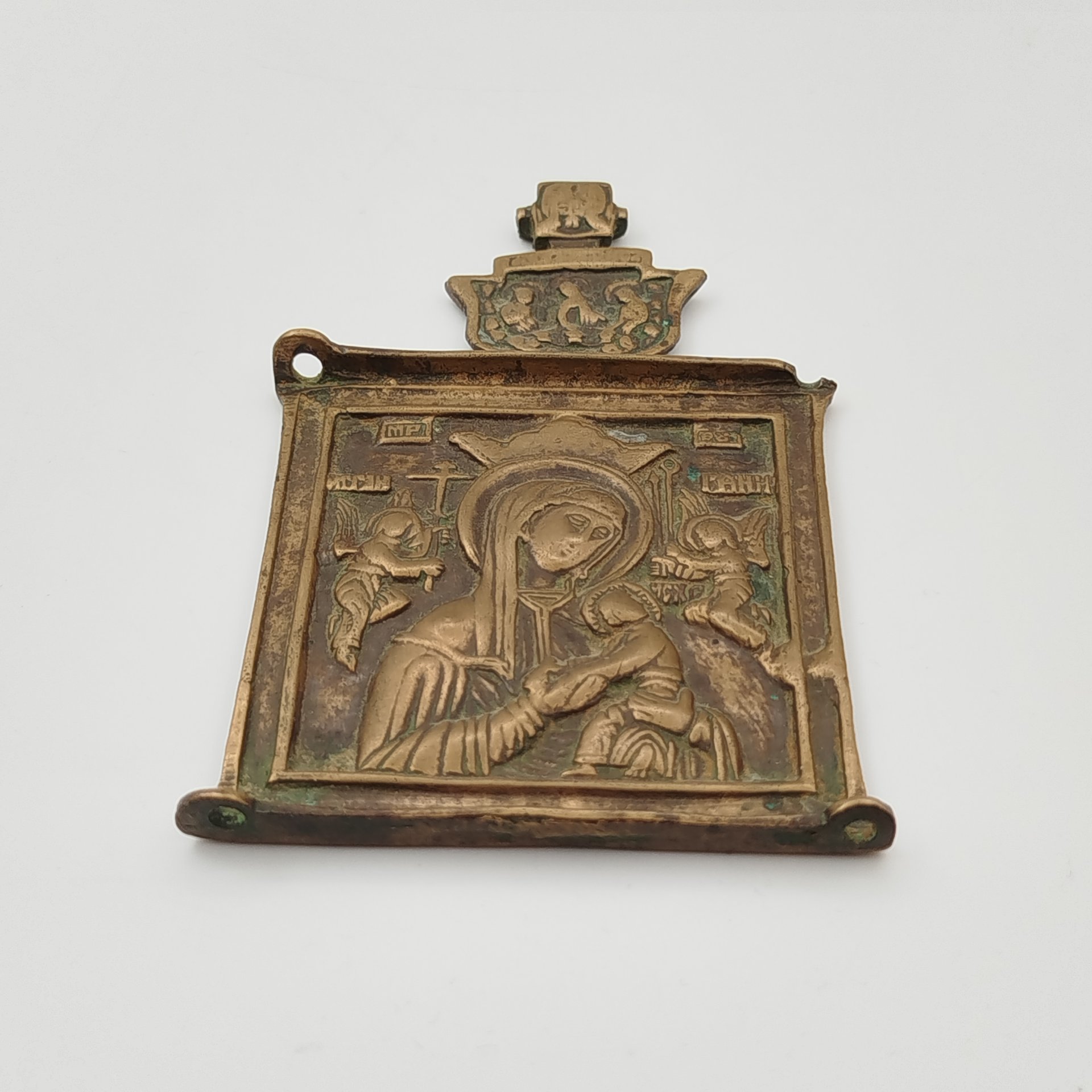 Центральная створка складня "Богоматерь Страстная"