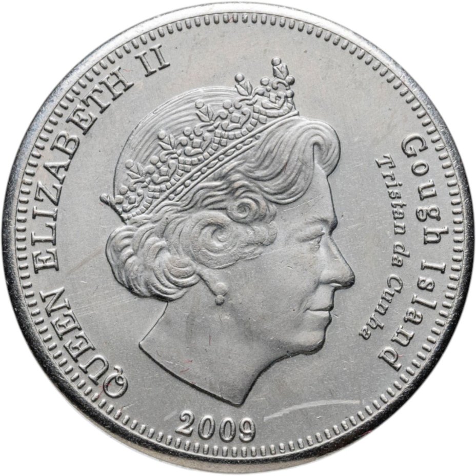 Острова Святой Елены, Вознесения и Тристан-да-Куньи. 10 пенсов (pence) 2009 Остров Гоф