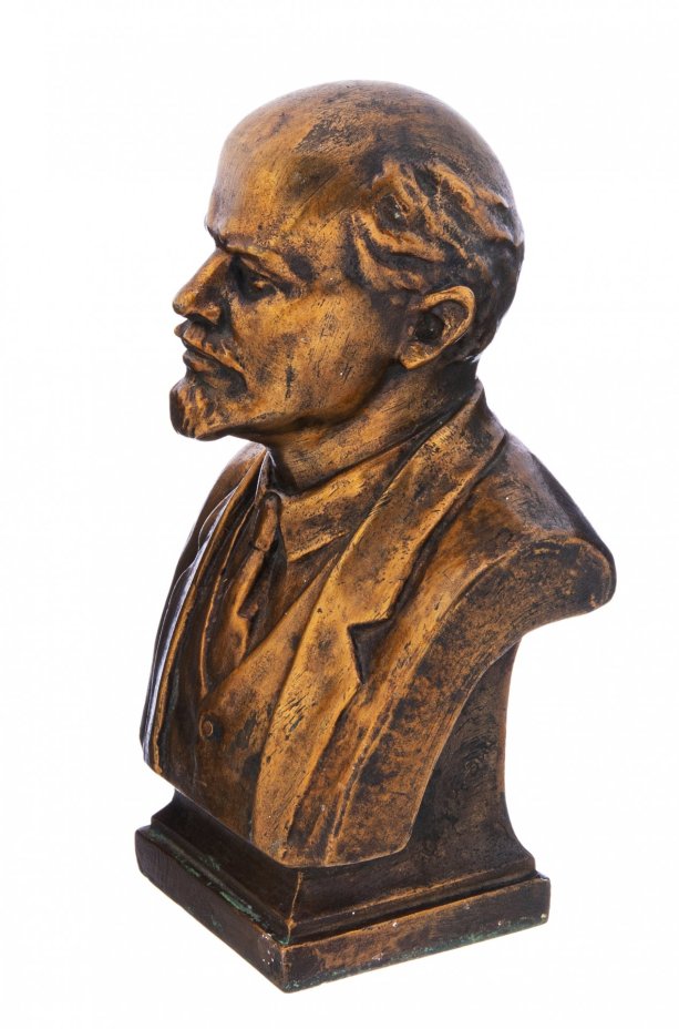 Бюст В.И. Ленина, бронза, литье, скульптор А. Рабин, художественный фонд РСФСР, 1958-1960 гг.